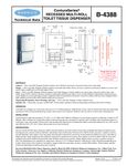 Specifications Sheet Specifications Sheet