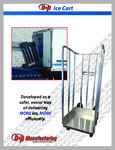 B&P MANUFACTURING ICE CART W/ FOOT BRAKE SYSTEM spec sheet
