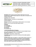 Baby Lima Beans Specsheet