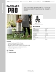 Backyard Pro 554BP16SSKIT Specsheet