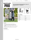 Backyard Pro 554BP50SSKIT Specsheet