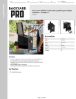 Backyard Pro 554BPF4G Specsheet