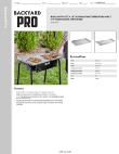 Backyard Pro 554BPGRIDFL Specsheet