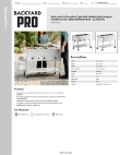 Backyard Pro 554BPGST3WLP Specsheet