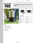Backyard Pro 554BPHP17 Specsheet