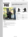 Backyard Pro 554BPM4G Specsheet