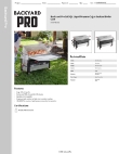 Backyard Pro 554BPSB160QT Specsheet Backyard Pro 554BPSB160QT Specsheet