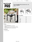 Backyard Pro CDSF29 Specsheet