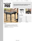 Backyard Pro CHARCOAL GRILL 30x24 Specsheet