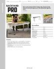 Backyard Pro 554CHAR72SS Specsheet