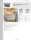 Backyard Pro 554LPGGP30KIT Specsheet Backyard Pro 554LPGGP30KIT Specsheet