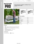 Backyard Pro 554LPGGP72KIT Specsheet Backyard Pro 554LPGGP72KIT Specsheet