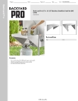 Backyard Pro 554LPGSSHELF Specsheet