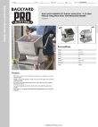 Backyard Pro Butcher Series MM-301342 Specsheet