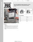Backyard Pro Butcher Series MM-301370 Specsheet