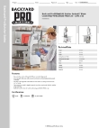 Backyard Pro Butcher Series 554BSSW65AL Specsheet