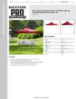 Backyard Pro Courtyard Series ULA RED 10X10 Specsheet