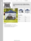 Backyard Pro Courtyard Series KIT OF 554ALP10X10N AND 554WALLKIT Specsheet Backyard Pro Courtyard Series KIT OF 554ALP10X10N AND 554WALLKIT Specsheet
