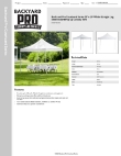 Backyard Pro Courtyard Series MK35 HD WHITE 10X10 Specsheet