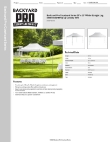 Backyard Pro Courtyard Series SP HD WHITE 10X15 Specsheet