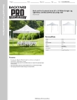 Backyard Pro 554LTBP10X10W Specsheet