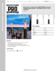 Backyard Pro Courtyard Series PH10-BZ-P Specsheet Backyard Pro Courtyard Series PH10-BZ-P Specsheet