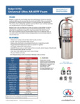 Badger_AR-AFFF-Foam_Datasheet_EN Badger_AR-AFFF-Foam_Datasheet_EN