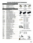 Advance Tabco Underbar Accessories Sheet Advance Tabco Underbar Accessories Sheet