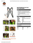 BARCODE PADDED SCANNER HARNESS LANYARD - SPEC SHEET