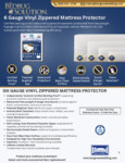 Bargoose BedBug Solution 6 Gauge Vinyl Zippered Mattress Encasement