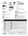 Advance Tabco PRB Series Spec Sheet Advance Tabco PRB Series Spec Sheet