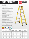 Bauer 366 Series Ladders SS 85236607