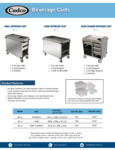 MobileServ ® Beverage / Hydration Carts