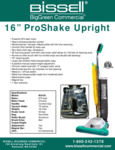 BG102 Upright Vacuum Specsheet
