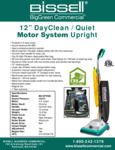 Bissell BG107HQS Specsheet