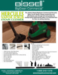 Bissell BGST500T Hercules Vapor Scrub Steam Cleaner SS