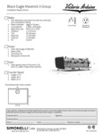 Black Eagle Maverick 3 Group Spec Sheet Black Eagle Maverick 3 Group Spec Sheet