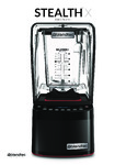 Blendtec Stealth X SpecSheet Blendtec Stealth X SpecSheet