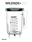 Blendtec Wildside+ Jar SpecSheet