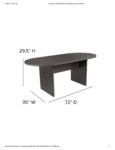 BLN-6GCGRY2286-BK-GG Table Spec Sheet BLN-6GCGRY2286-BK-GG Table Spec Sheet