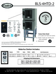 BLS-4HTD-2 spec sheet BLS-4HTD-2 spec sheet
