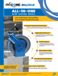 BluBird All in One Air Hose Reel Spec Sheet BluBird All in One Air Hose Reel Spec Sheet