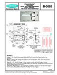 Bobrick B-3092 Recessed Dispenser Specsheet Bobrick B-3092 Recessed Dispenser Specsheet