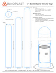 Innoplast 7" Round Round bolloardgard bollard covers spec sheet Innoplast 7" Round Round bolloardgard bollard covers spec sheet