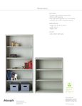 Bookcases_Sellsheet Bookcases_Sellsheet
