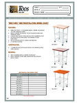 John Boos & Co. MET-WC Specsheet