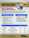 Better Packages 333 Plus specs Better Packages 333 Plus specs