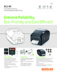 Bixolon XL5-40 and XL5-43 spec sheet