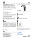 Bradley_Crestt Soap Dispenser_Specsheet Bradley_Crestt Soap Dispenser_Specsheet