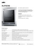 AL57GCSS spec sheet AL57GCSS spec sheet